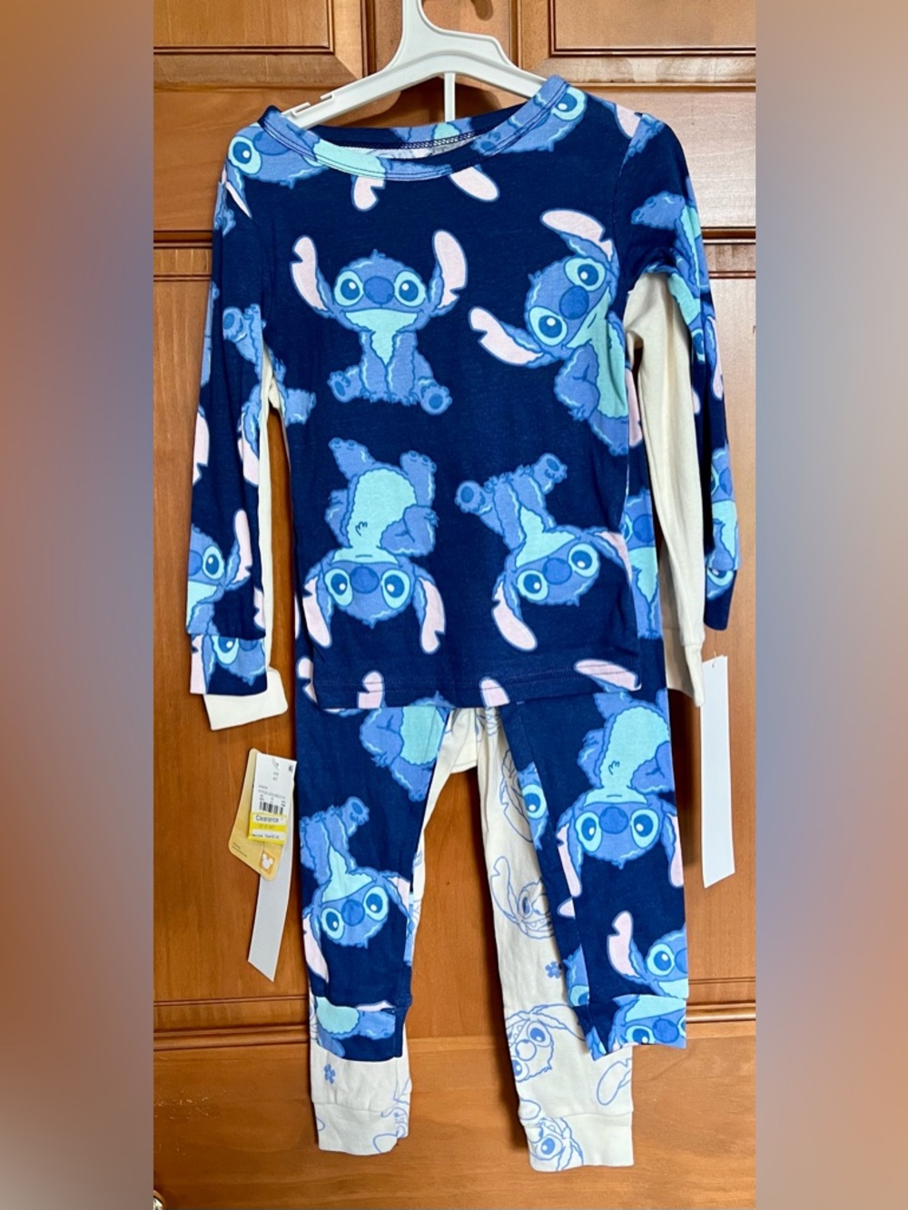 Disney Stitch Kids 4 Pc Pajama Set